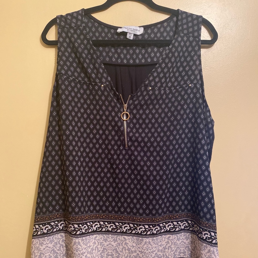 Dressy tank top